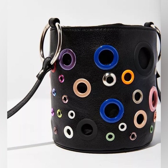 Urban Outfitters Handbags - Urban Outfitters Mackenzie Grommet Mini Bucket Bag